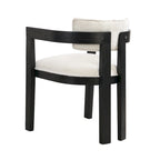 Chaise de salle à manger moderne sophistiquée Conrad avec accoudoirs par Christopher Knight Home