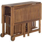 Ensemble de table à manger d'extérieur SAFAVIEH Outdoor Brandy 5 pièces - 43Lx35Px29H