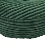 Canapé poire pour adultes et enfants, grand fauteuil poire en velours côtelé avec 3 oreillers et accoudoirs pour salon et chambre à coucher