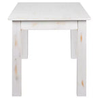 Table de salle à manger de ferme rectangulaire en pin massif 46 x 30 Flash Furniture