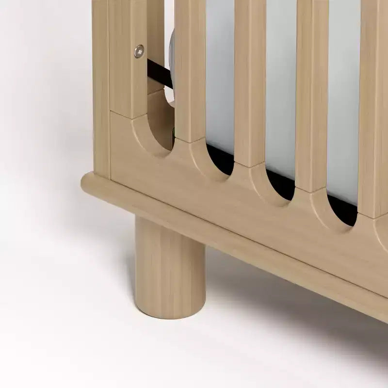 Lit de bébé convertible 3-en-1 de luxe Storkcraft Sicily avec barrière de sécurité pour tout-petit
