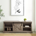 Banc avec porte coulissante type grange Middlebrook, 48 po