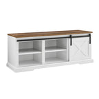 Banc avec porte coulissante type grange Middlebrook, 48 po