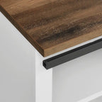Banc avec porte coulissante type grange Middlebrook, 48 po