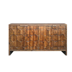 Meuble d'appoint 4 portes, en bois, buffet, meuble de rangement, pour salon, entrée, couloir