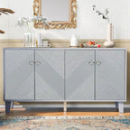Cabinet de luxe orné de motifs géométriques