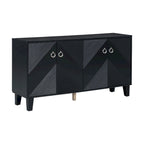 Cabinet de luxe orné de motifs géométriques