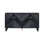 Cabinet de luxe orné de motifs géométriques