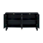 Cabinet de luxe orné de motifs géométriques