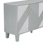Cabinet de luxe orné de motifs géométriques