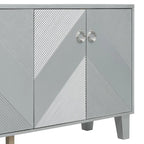 Cabinet de luxe orné de motifs géométriques