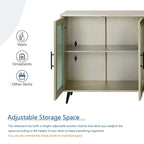 Meuble TV en bois avec armoire de rangement