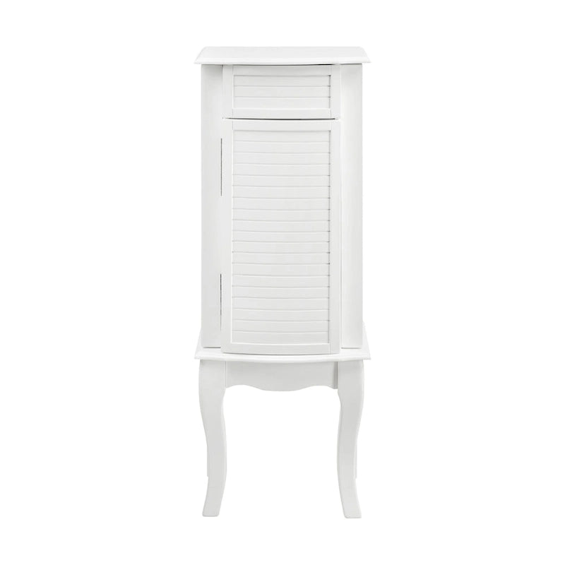 Armoire à bijoux rectangulaire - 35,5 - Blanche
