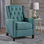 Fauteuil inclinable classique en tissu, fauteuil élégant pour salon, chambre à coucher