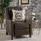 Fauteuil inclinable classique en tissu, fauteuil élégant pour salon, chambre à coucher