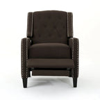 Fauteuil inclinable classique en tissu, fauteuil élégant pour salon, chambre à coucher