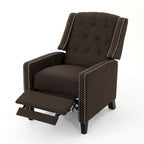 Fauteuil inclinable classique en tissu, fauteuil élégant pour salon, chambre à coucher