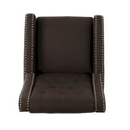 Fauteuil inclinable classique en tissu, fauteuil élégant pour salon, chambre à coucher