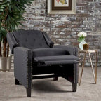 Fauteuil inclinable classique en tissu, fauteuil élégant pour salon, chambre à coucher