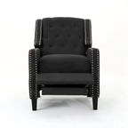 Fauteuil inclinable classique en tissu, fauteuil élégant pour salon, chambre à coucher