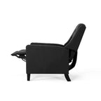 Fauteuil inclinable classique en tissu, fauteuil élégant pour salon, chambre à coucher