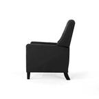 Fauteuil inclinable classique en tissu, fauteuil élégant pour salon, chambre à coucher