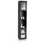 Costway 71 Tall Tower Bathroom Storage Cabinet Organizer Display - See Details