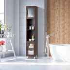Costway 71 Armoire Haute de Rangement de Salle de Bain Tour Meuble Organisateur Présentoir - Voir Détails