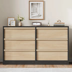 Commode 6 tiroirs pour chambre à coucher, organisateur de rangement moderne