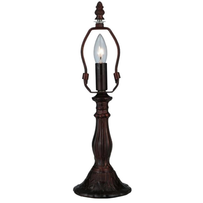 Pied de lampe Meyda Tiffany 10630 Mini nénuphar, 20 cm