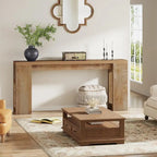 Console de 70,9 pouces de long pour canapé, salon, entrée, couloir