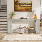 Console de 70,9 pouces de long pour canapé, salon, entrée, couloir