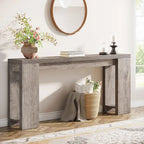 Console de 70,9 pouces de long pour canapé, salon, entrée, couloir