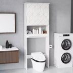 Meuble de rangement pour WC, étagère WC.