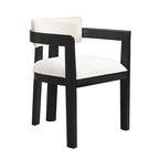 Chaise de salle à manger moderne sophistiquée Conrad avec accoudoirs par Christopher Knight Home