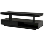 Table basse LED U-Can avec rangement