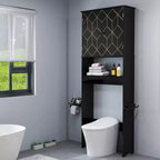 Meuble de rangement pour WC, étagère WC.