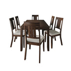 Ensemble de salle à manger classique 7 pièces en bois CraftPorch