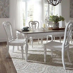 Chaise d'appoint à dossier droit Splat de Magnolia Manor (lot de 2)