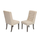 Ensemble de salle à manger extensible gris rustique 9 pièces Best Quality Furniture