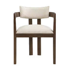 Ensemble de salle à manger rond moderne 5 pièces Christopher Knight Home Shankar avec chaises rembourrées en bois d'hévéa
