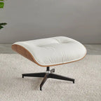 Fauteuil inclinable en cuir de style Mid-Century Modern