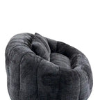 GDFStudio - Canapé paresseux 2 places en chenille Laurel avec mousse haute densité et confort surdimensionné