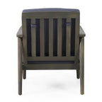 Ensemble de conversation d'extérieur 4 places en bois d'acacia Willowbrook par Christopher Knight Home