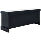 Banc de rangement SAFAVIEH Fiorello 3 tiroirs avec coussin - 47,3 L x 15 P x 19 H - 47Lx15Px19H