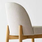 Ensemble de salle à manger 7 pièces, table à tréteaux extensible de 198-244 cm avec chaises rembourrées et pieds en bois massif - Panipeachy