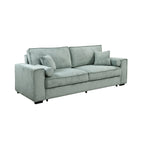 Roomfitters Grand canapé-lit avec rangement, mobilier de canapé moderne à 3 places, canapé rembourré pour petits espaces