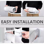 Climatiseur portable 10 000 BTU, Climatiseur de maison avec télécommande pour pièce jusqu'à 42 m², fonctions 3-en-1/minuterie 24h/roulettes