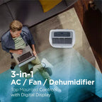 Climatiseur portable BLACK+DECKER avec télécommande