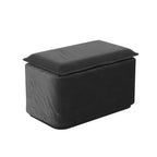 Canapé-lit gigogne 3-en-1 King Size Whisen Velvet et canapé convertible avec pouf mobile, design capitonné